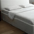 Evan Minimalist Cotton Linen Blend Bed Frame